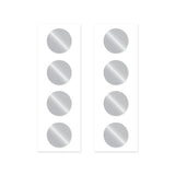 100 PLAIN  SILVER SEALS