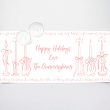 CANDLE STICKS TABLE RUNNER