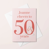 CHEERS CARD - MILESTONES