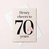CHEERS CARD - MILESTONES