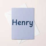 NAME CARD - JUST THE NAME