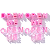 OPEN ME PINK EMBELLISHMENT