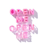 OPEN ME PINK EMBELLISHMENT