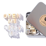 OPEN ME WHITE EMBELLISHMENT