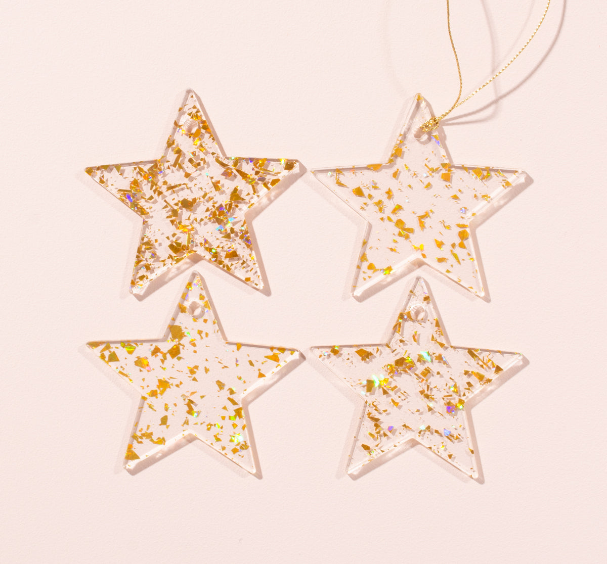 GLITTER BIG STAR TAG