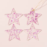 GLITTER BIG STAR TAG
