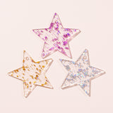 GLITTER BIG STAR TAG