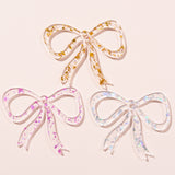 GLITTER BOW TAG