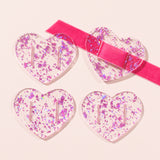GLITTER HEART CHARM
