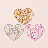 GLITTER HEART CHARM