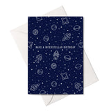 SPACE RACE CARD