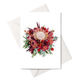 CHRISTMAS BOUQUET CARD