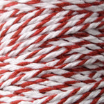 TWISTED TWINE RED AND WHITE