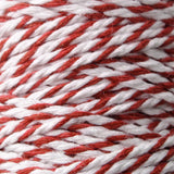 TWISTED TWINE RED AND WHITE