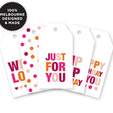 TAGS WHITE MATT EVERYDAY MIX PLUM