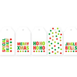 TAGS WHITE MATT XMAS MIX