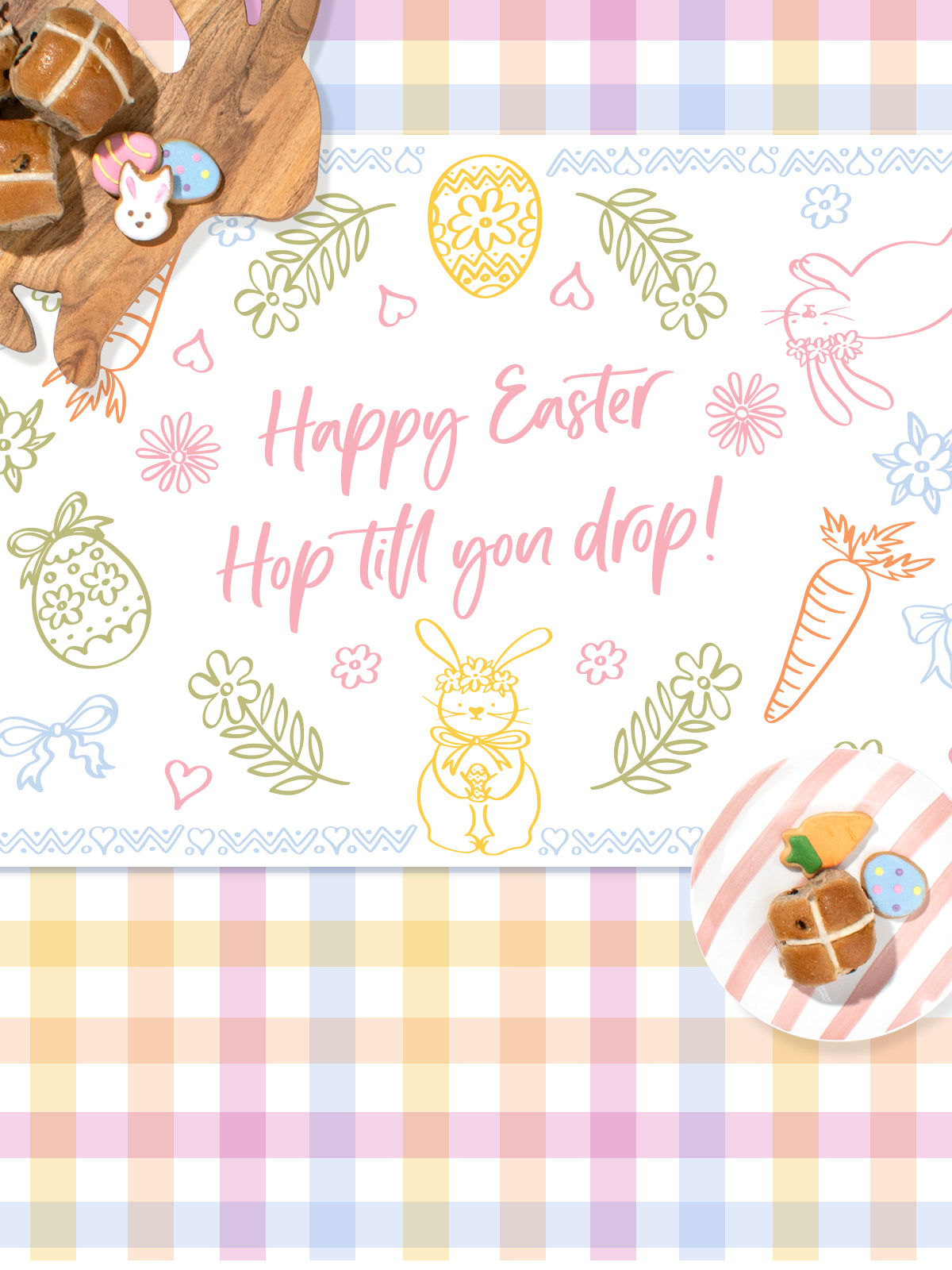 EASTER TABLE RUNNER
