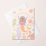 MERMAID CARD - MESSAGE
