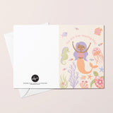 MERMAID CARD - MESSAGE