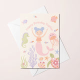 MERMAID CARD - MESSAGE