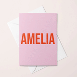 NAME CARD - JUST THE NAME