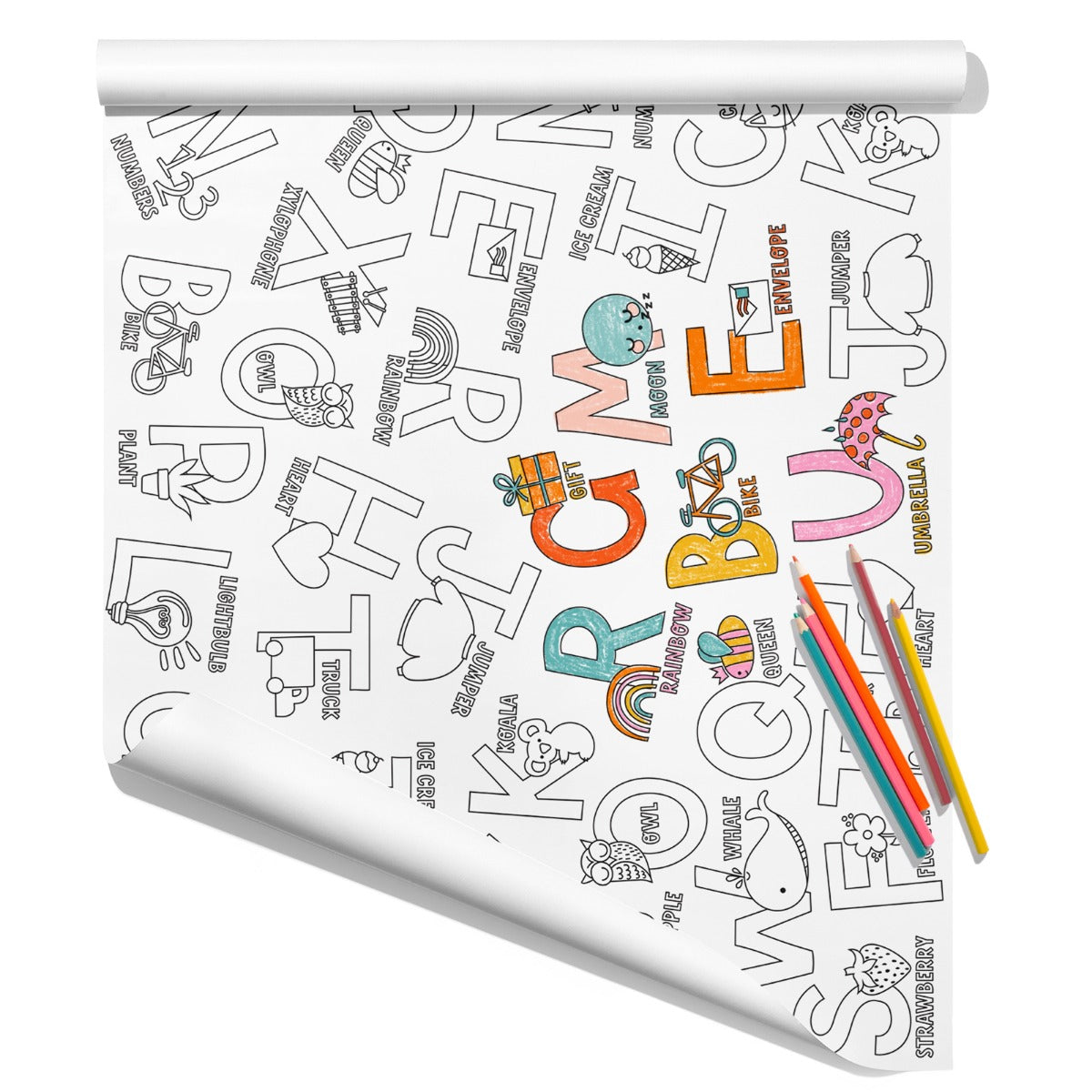 ABC COLOUR-IN WRAP