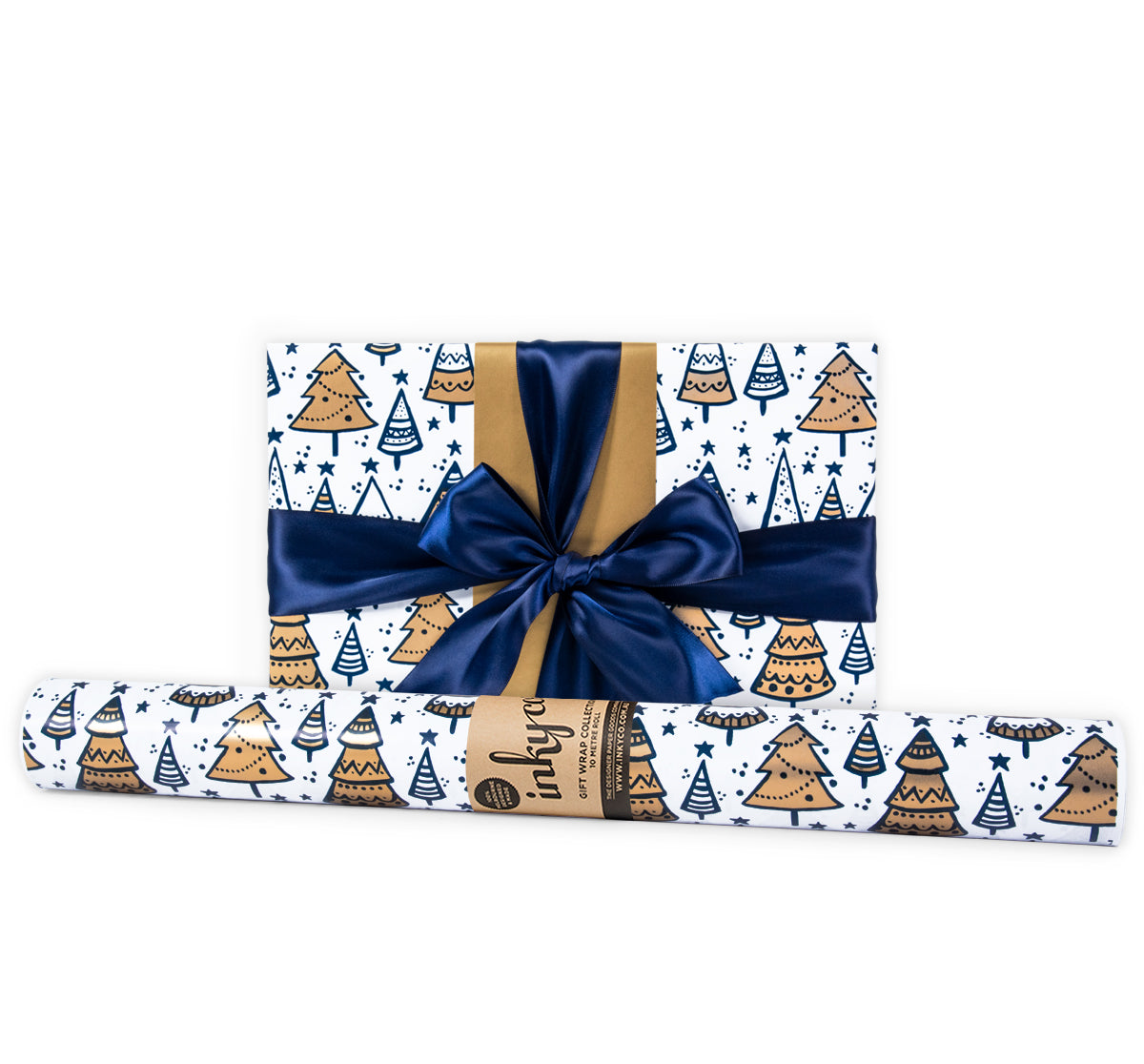 KERSTBOOM NAVY GOLD