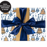 KERSTBOOM NAVY GOLD