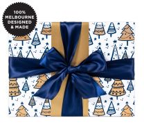 KERSTBOOM NAVY GOLD