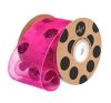 ORGANZA GLITTER DOT HOT PINK